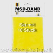 Latexband Set 2,5m gelb